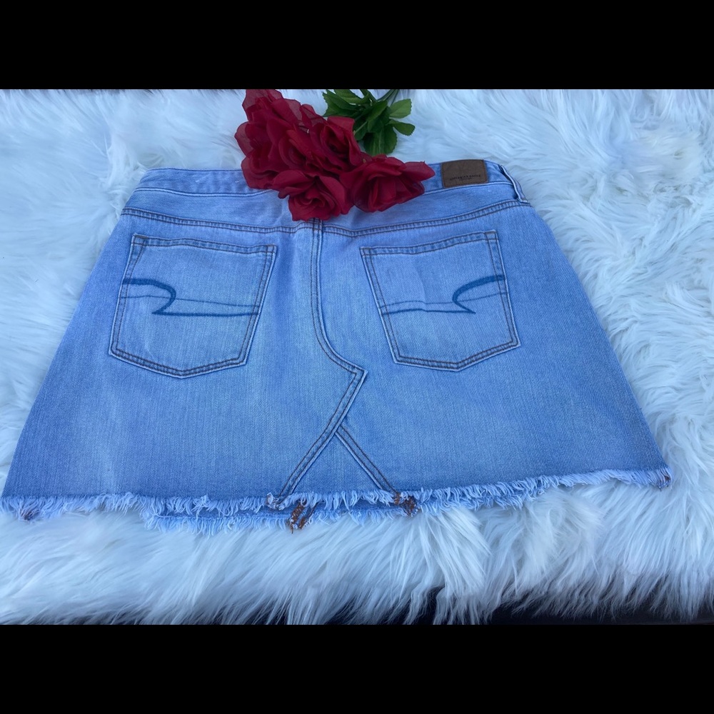 ⚜️American Eagle Jean Skirt Size 12⚜️ - Picture 3 of 6
